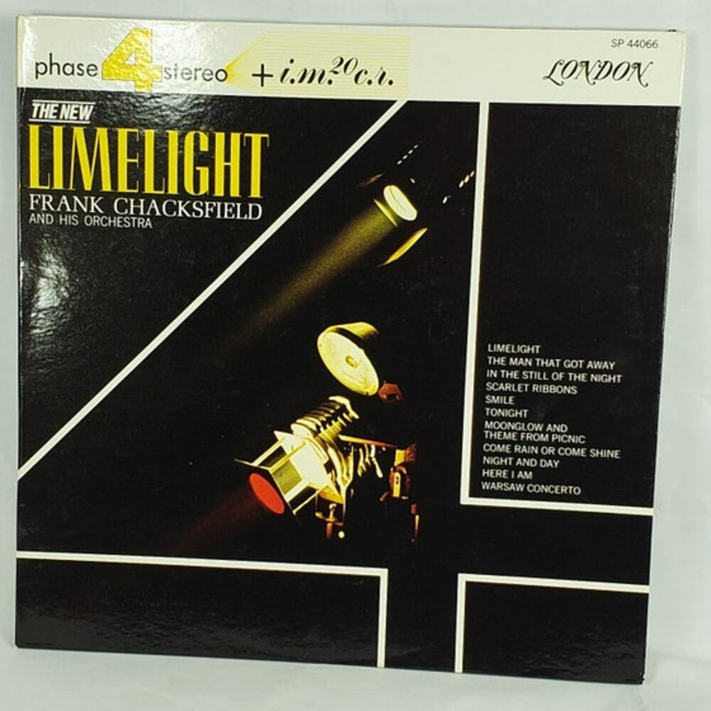 Frank Chacksfield The New Limelight Vinyl LP London Records Phase 4 SP44066